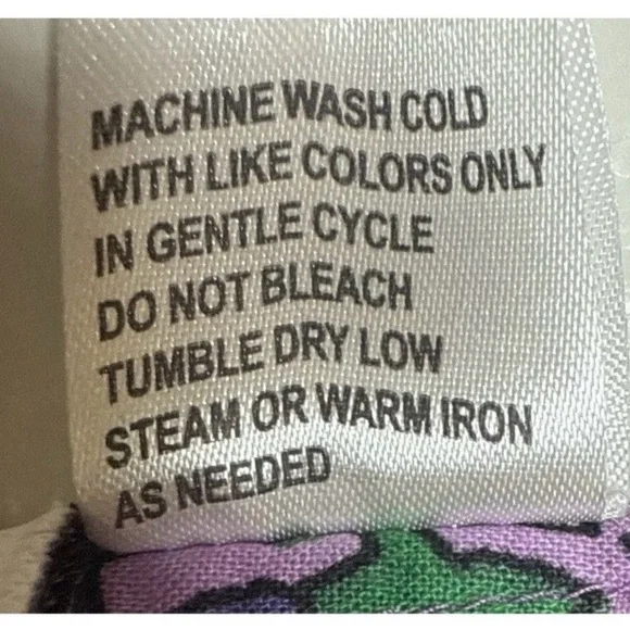 Purple block print shirt - Picture 12 of 12